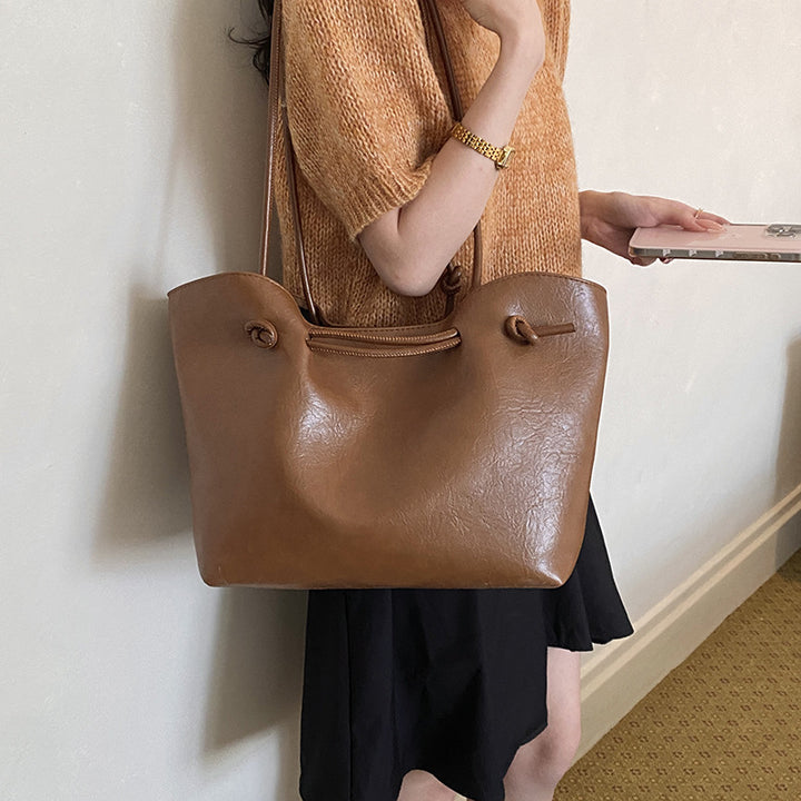 Premium Vegan Leather Tote