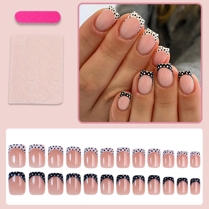 Nail art set with elegant dots and modern accents Kalsten