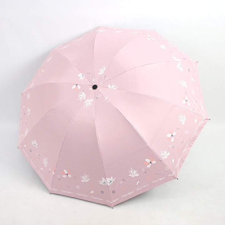Women elegant umbrella with floral print design Kalsten
