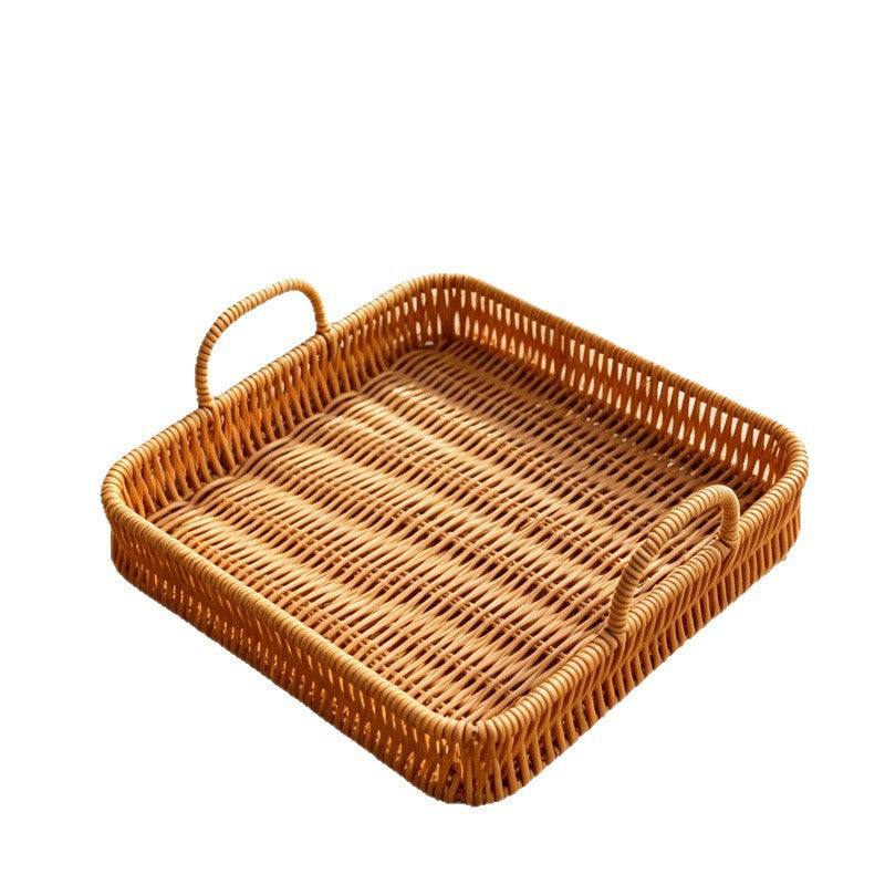 Handmade Woven Serving Tray Kalsten
