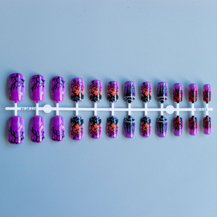 Artistic Halloween Nail Art Set