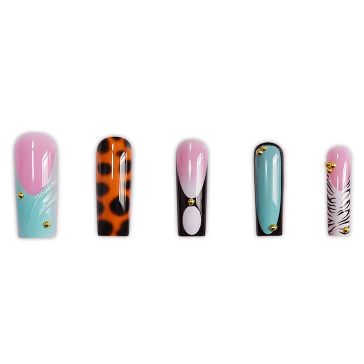 Artistic Press-On Nail Art Set Kalsten