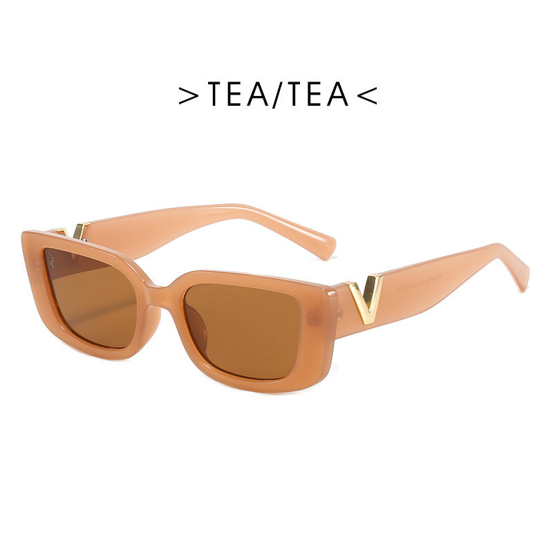 Retro-Inspired Geometric Frame Sunglasses Kalsten