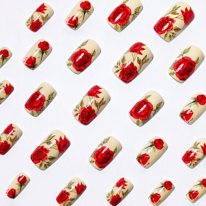 Floral Design Nail Wraps Kalsten