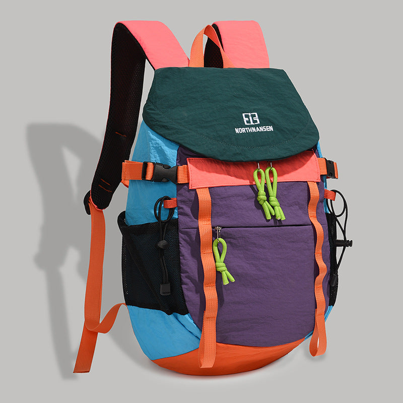 Colorful Multi-Pocket Hiking Backpack Kalsten
