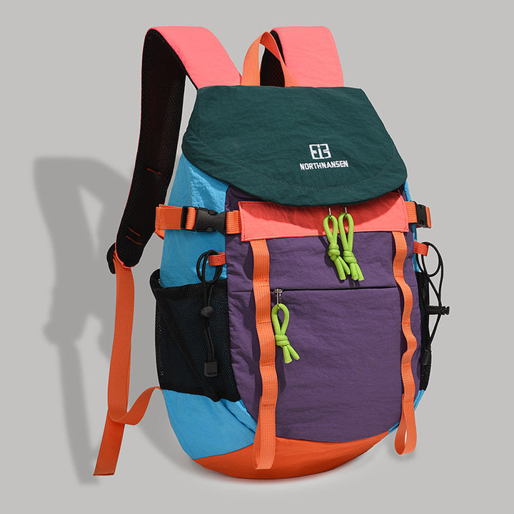 Colorful Multi-Pocket Hiking Backpack Kalsten
