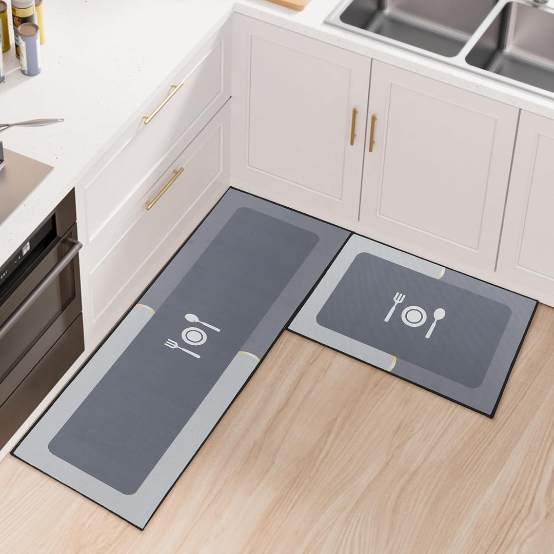 Chef-Inspired Kitchen Mat Set Kalsten