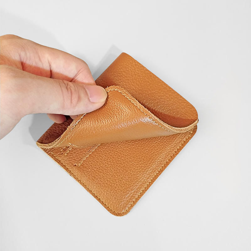 Textured Leather Bi-Fold Wallet Kalsten