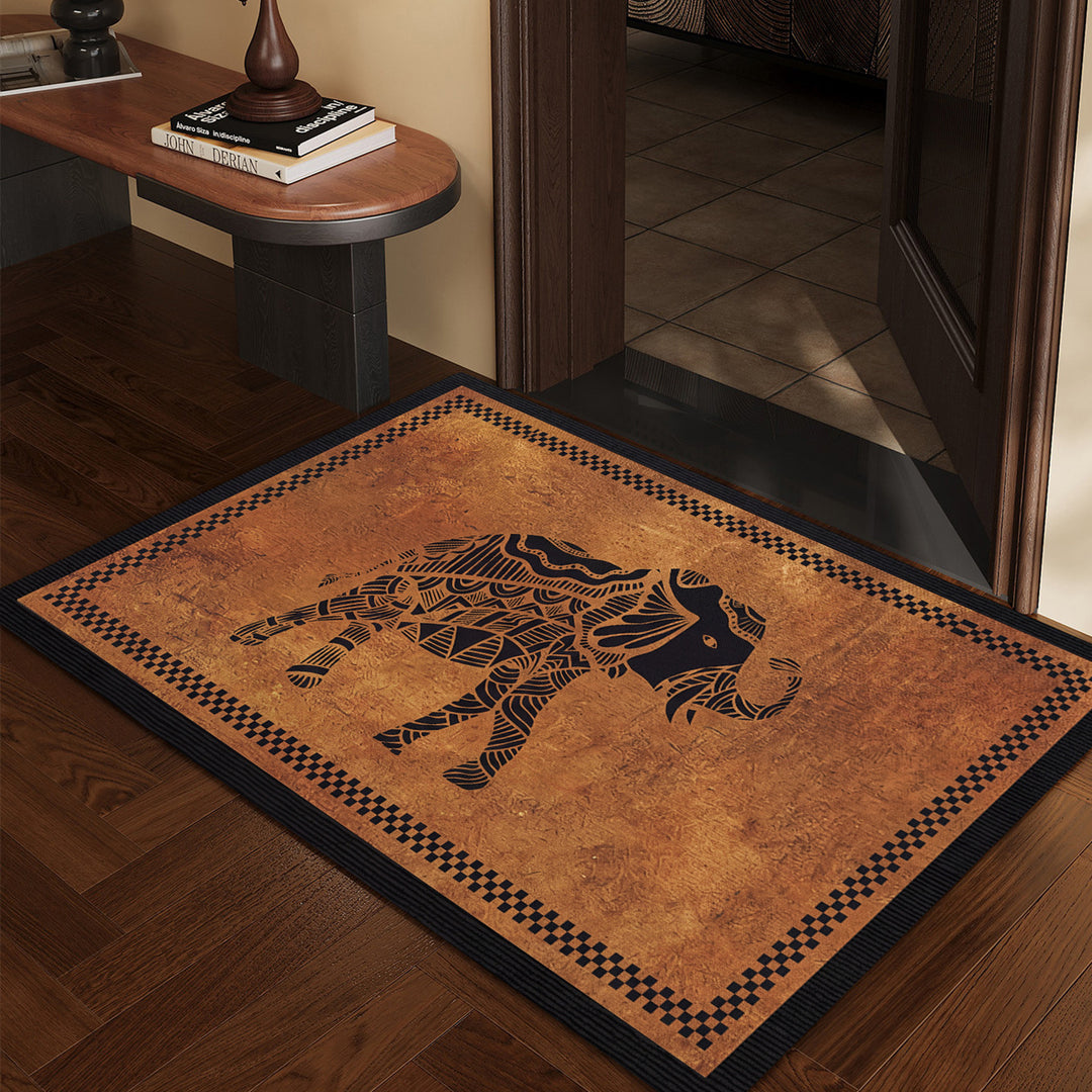 Heart Pattern Decorative Area Rug Kalsten