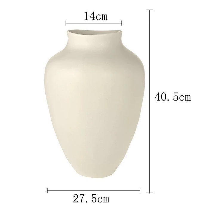 Elegant Tall Ceramic Vase