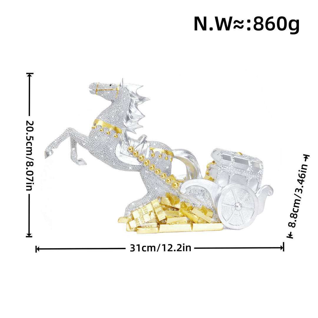 Decorative horse figurine Kalsten