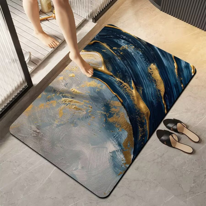 Luxurious Marble Finish Mat Kalsten