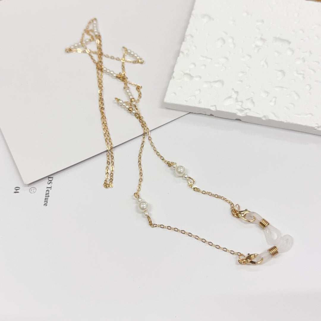 Elegant Pearl Chain Necklace Kalsten