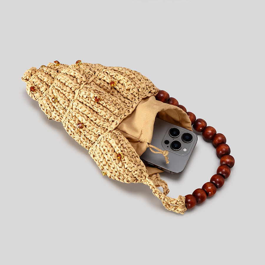 Artistic Shell-Shaped Handbag