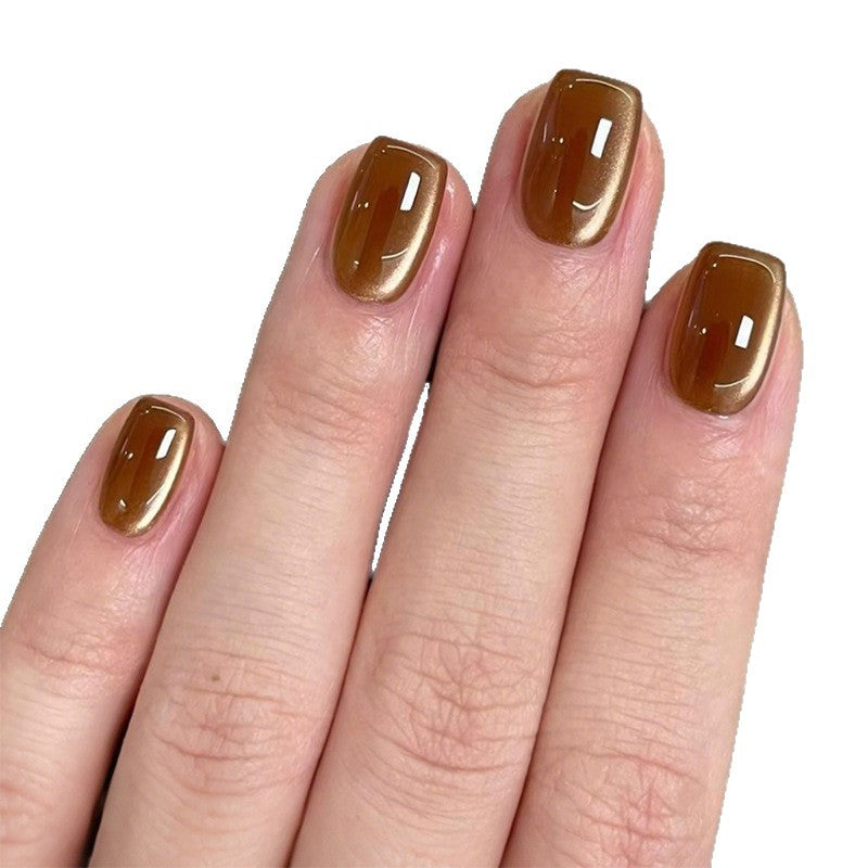 Premium Glossy Press-On Nail Set with Elegant Finish Kalsten