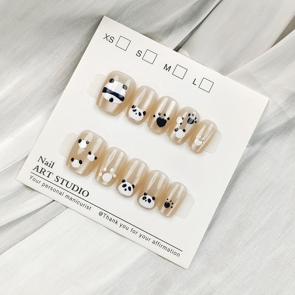 Artificial Glitter Nail Tips Kalsten