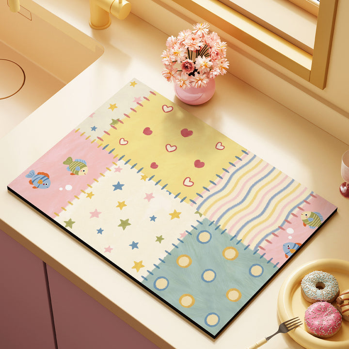Fun-Themed Kitchen Mat