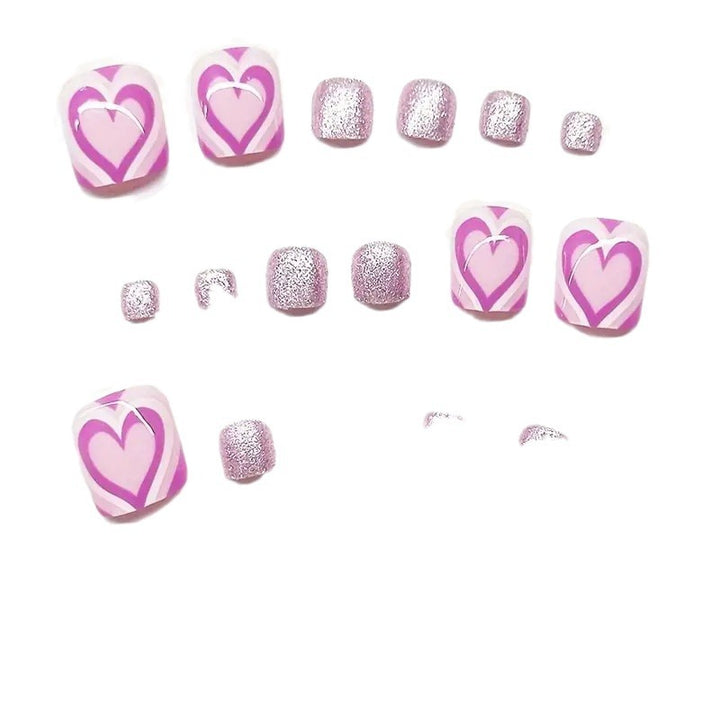 Rhinestone-Embellished Pedicure Kalsten