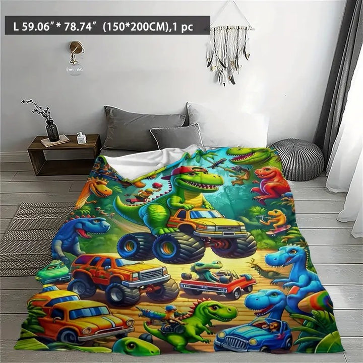 Plush Dinosaur Print