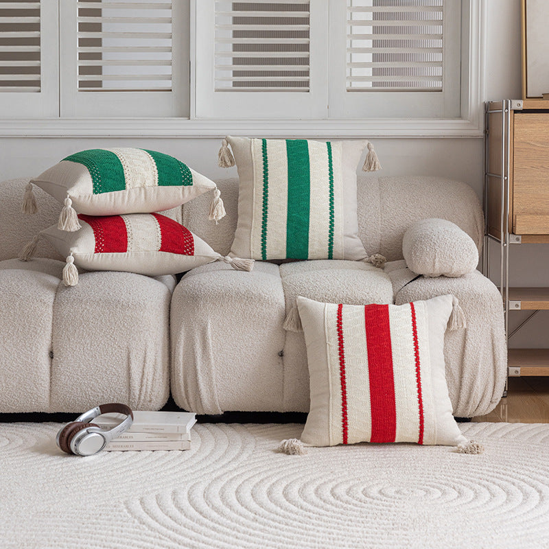 Structured Bohemian Decorative Pillow