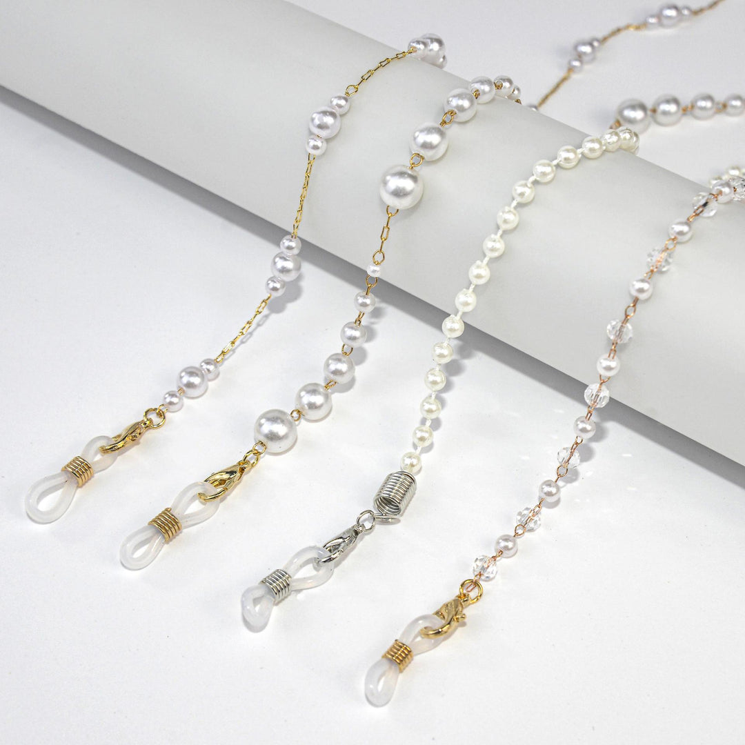 Elegant Pearl Beaded Eyewear Chain Kalsten