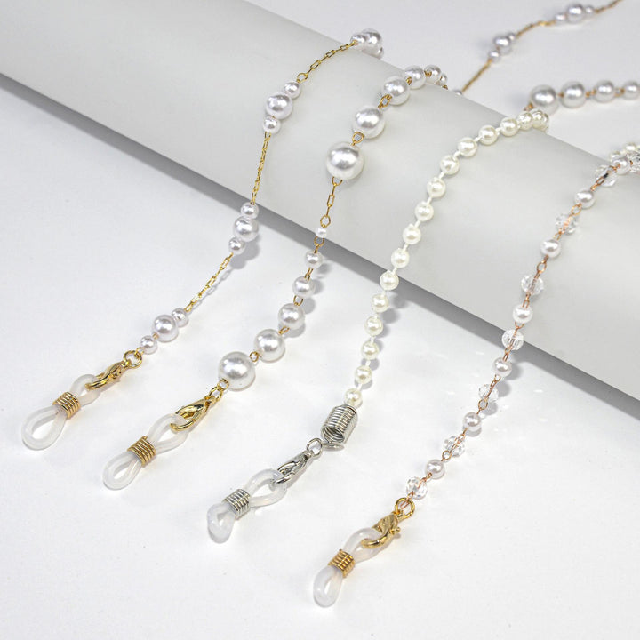 Elegant Pearl Beaded Eyewear Chain Kalsten