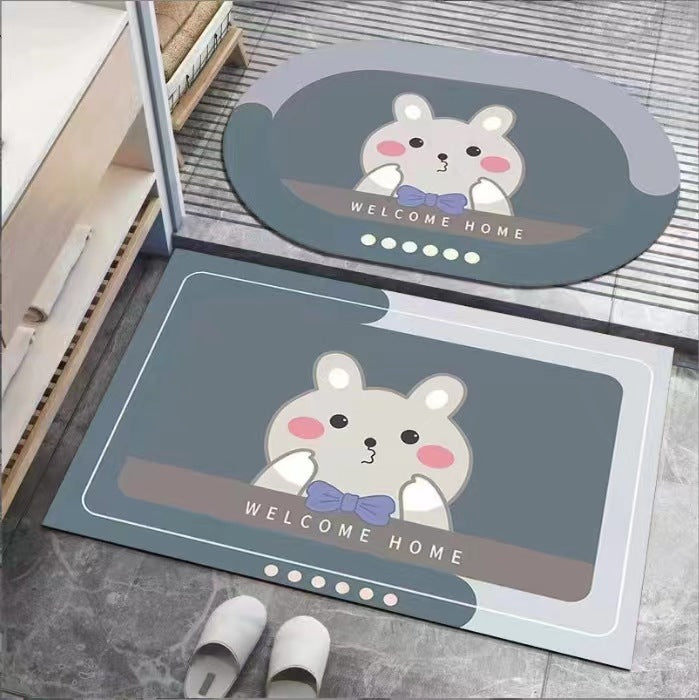 Cute Cat-Themed Doormat Kalsten