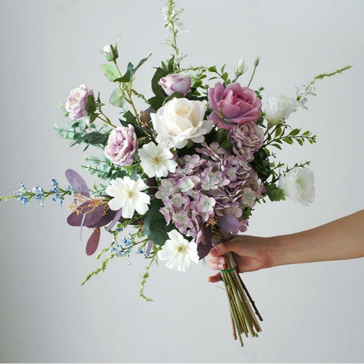 Realistic Mixed Floral Bouquet