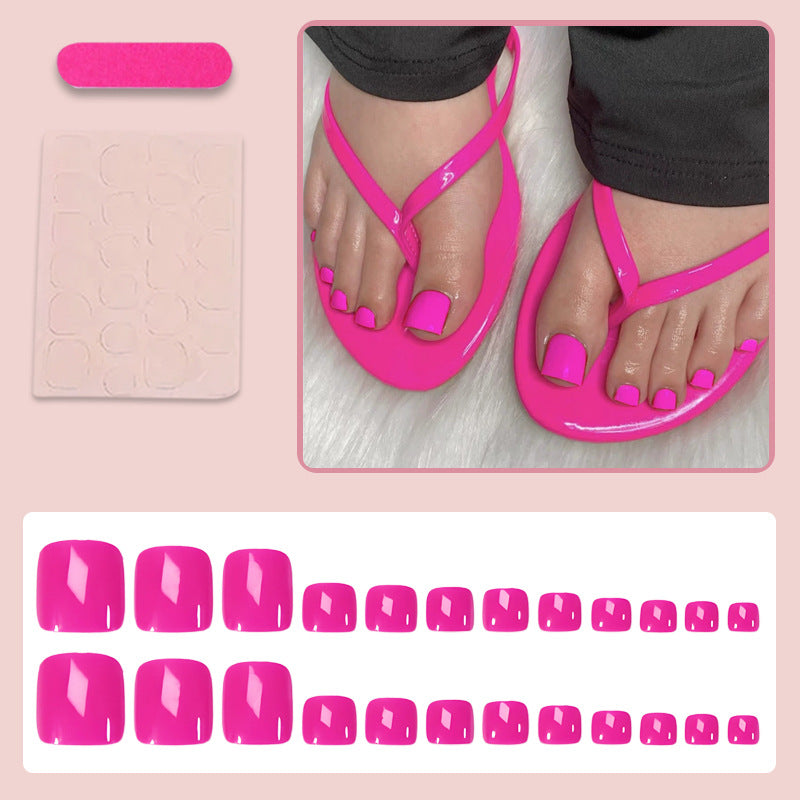 Artificial Nails Set with Shine and Elegant Designs Kalsten