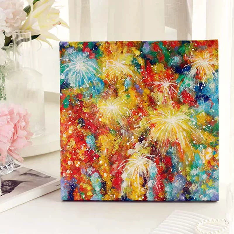 Colorful Abstract Canvas Art