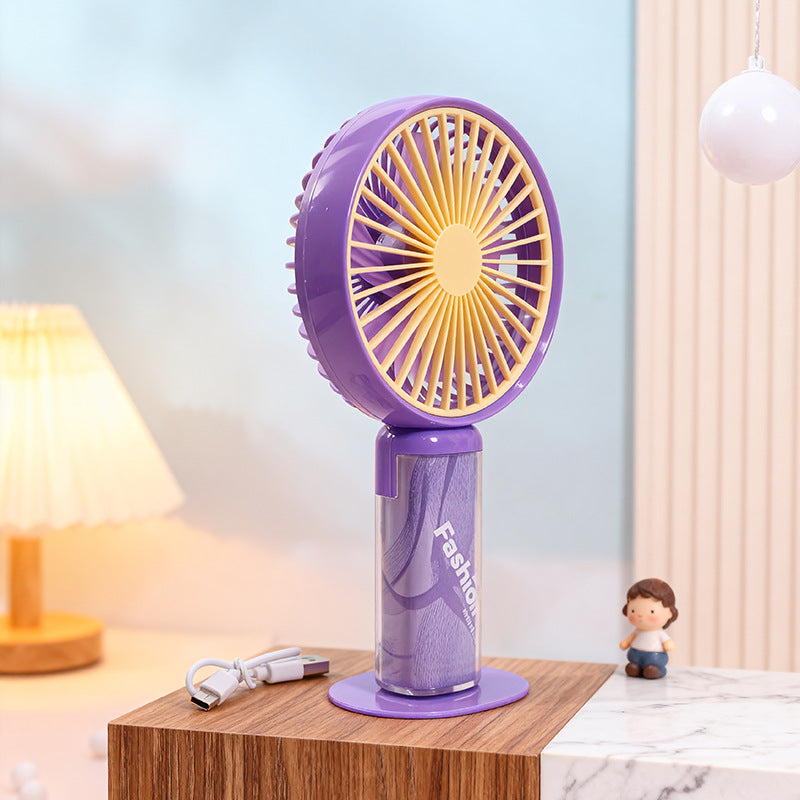 Women's Portable Battery-Powered Fan with Stylish Design Kalsten