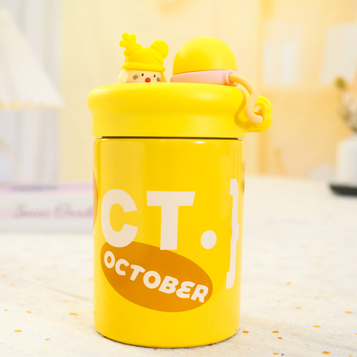 Insulated drink bottle with cute lid Kalsten