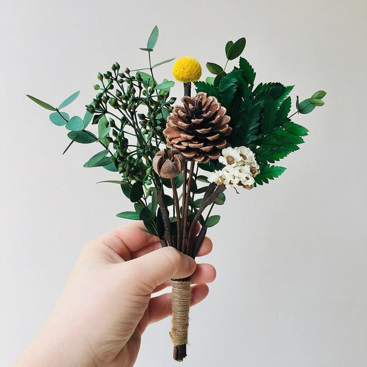 Dried Botanical Floral Arrangement