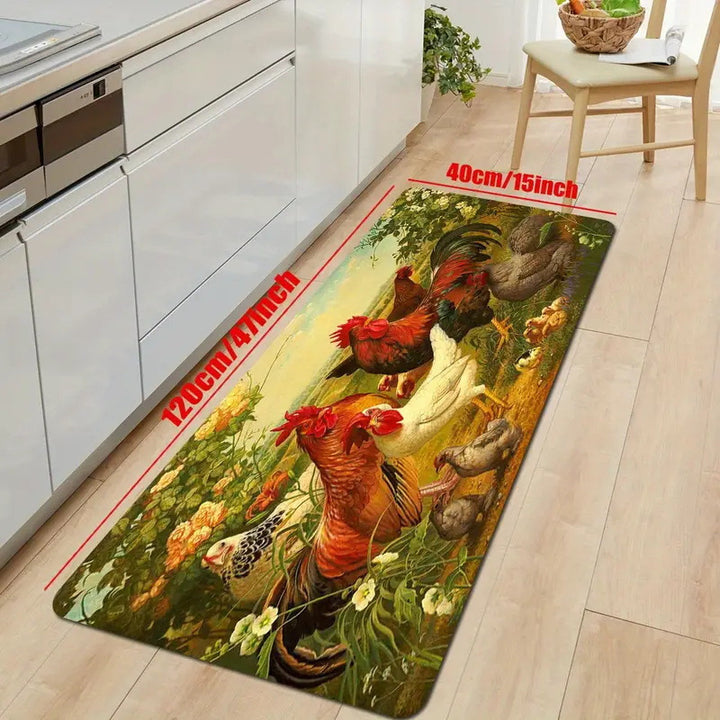 Cat-Themed Kitchen Comfort Mat