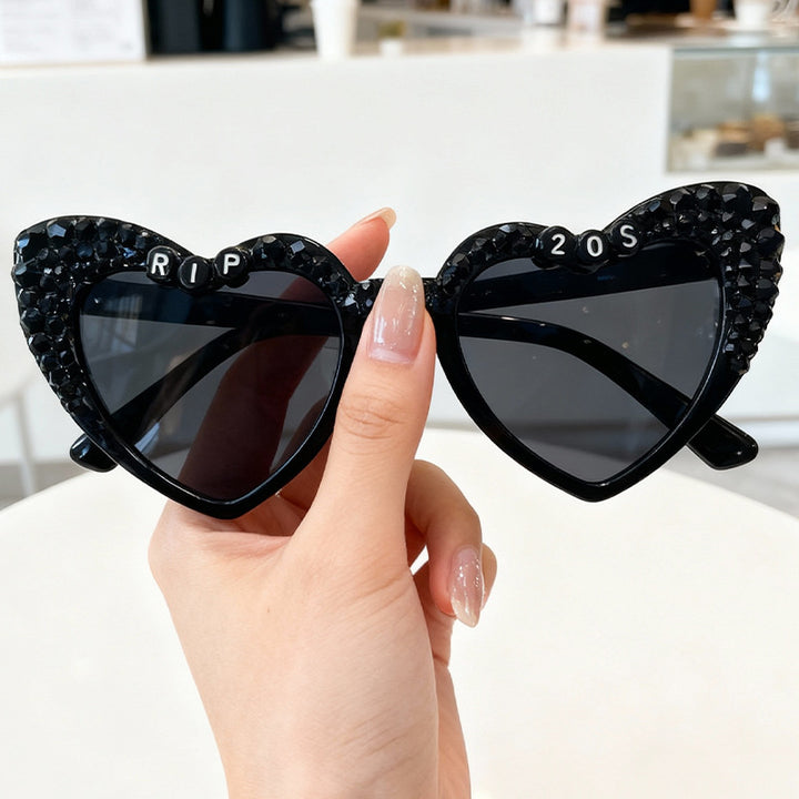 Statement Heart-Frame Sunglasses Kalsten