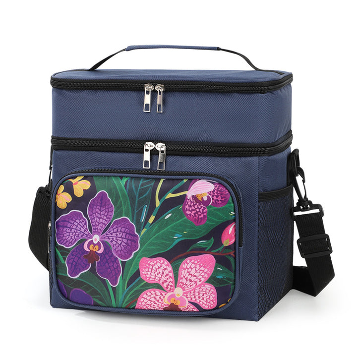 Stylish Floral Insulated Lunch Bag