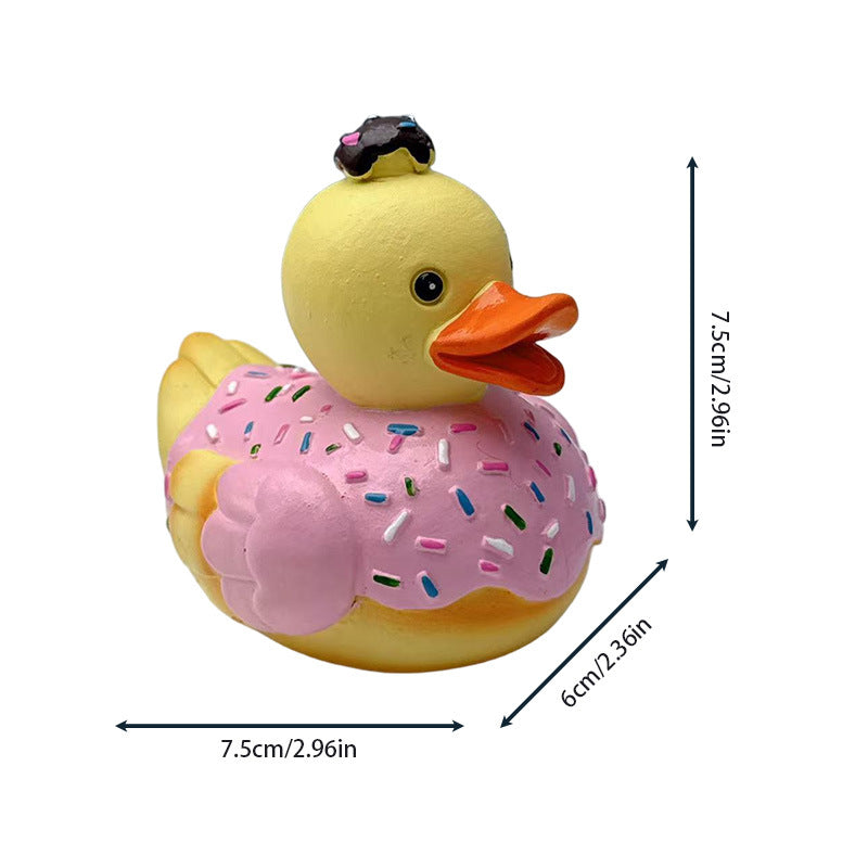 Decorative figure rubber duck with surprise element Kalsten