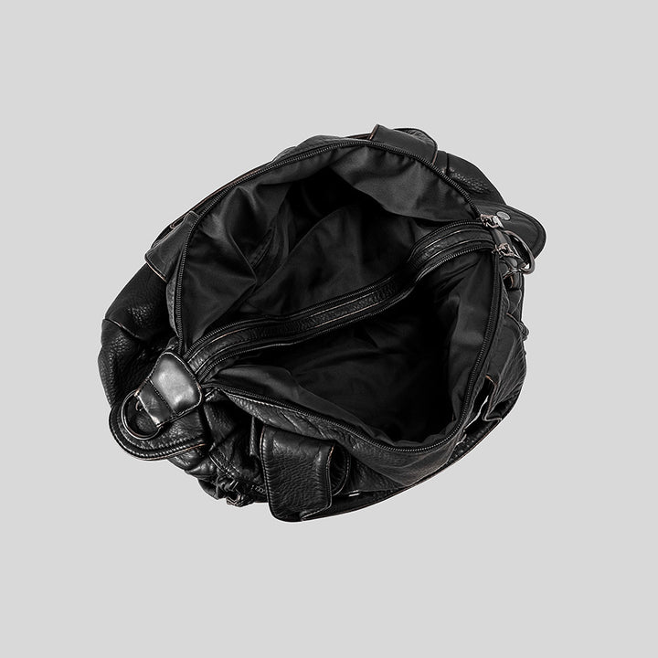 Multifunctional Leather Handbag