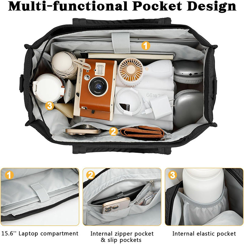 Insulated lunch bag with multiple compartments Kalsten