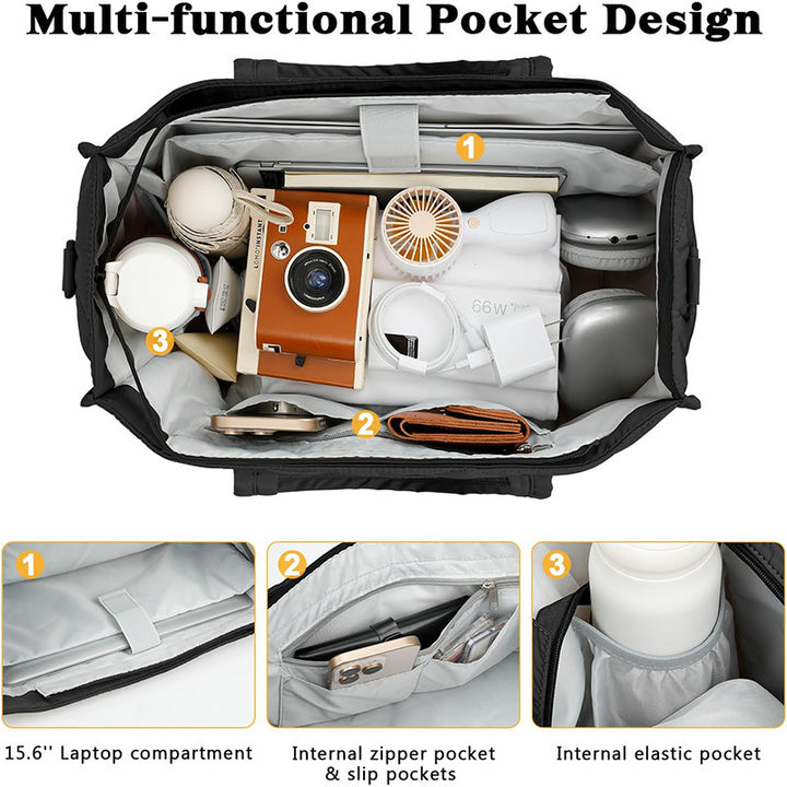 Insulated lunch bag with multiple compartments Kalsten