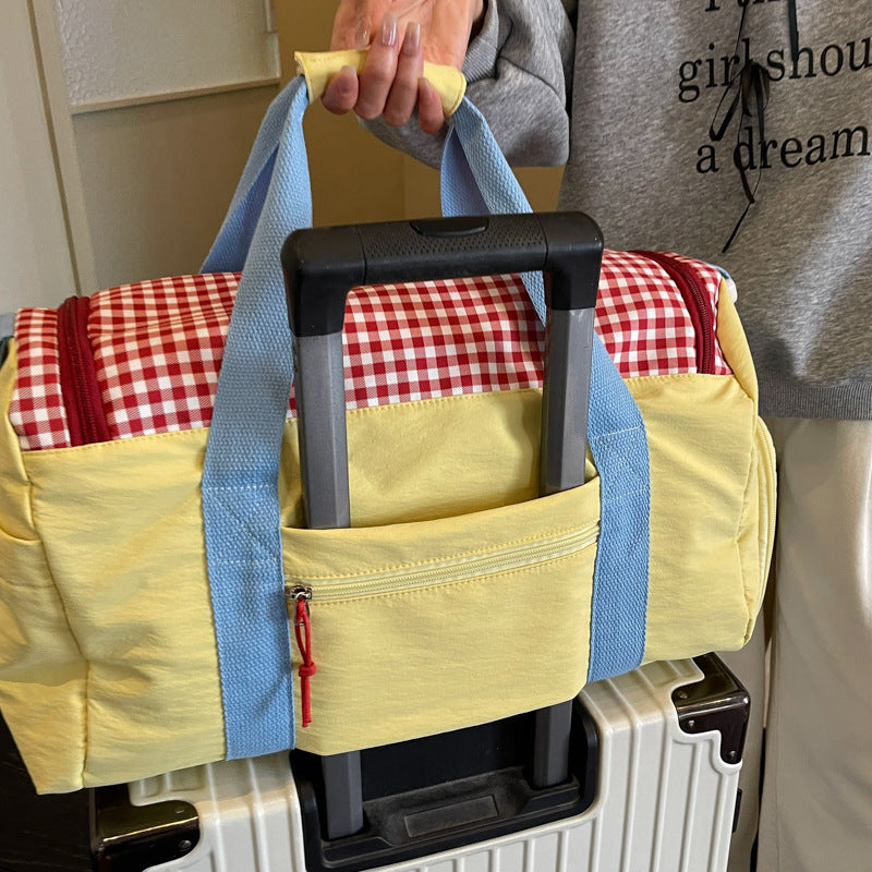 Stylish Multi-Compartment Travel Duffel Bag Kalsten