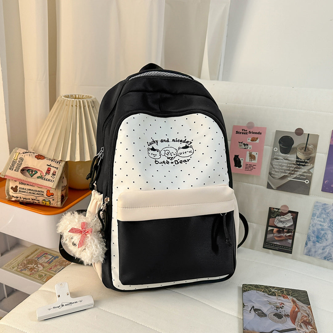 Cute Polka Dot Backpack