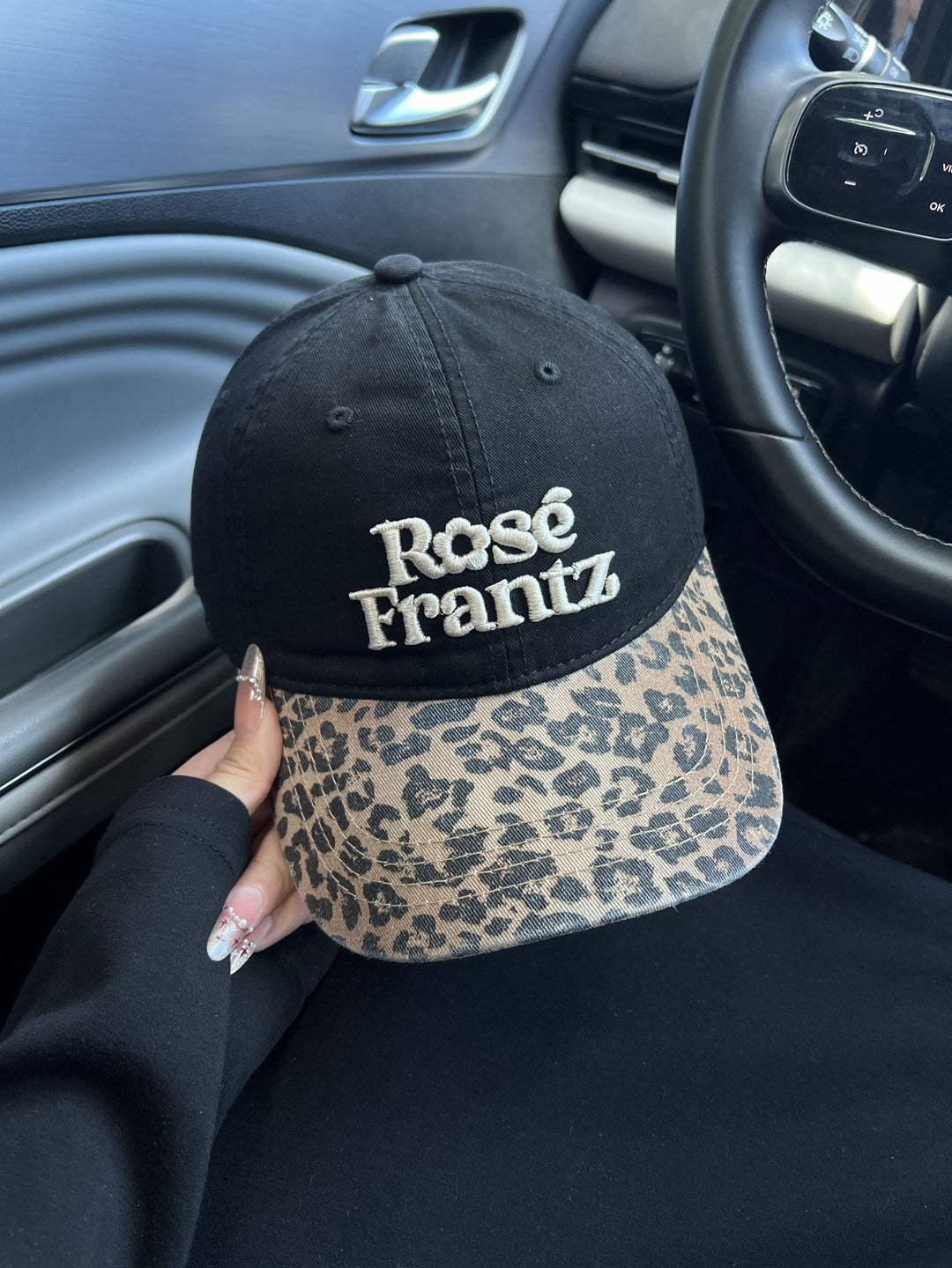 Stylish Leopard Print Baseball Cap