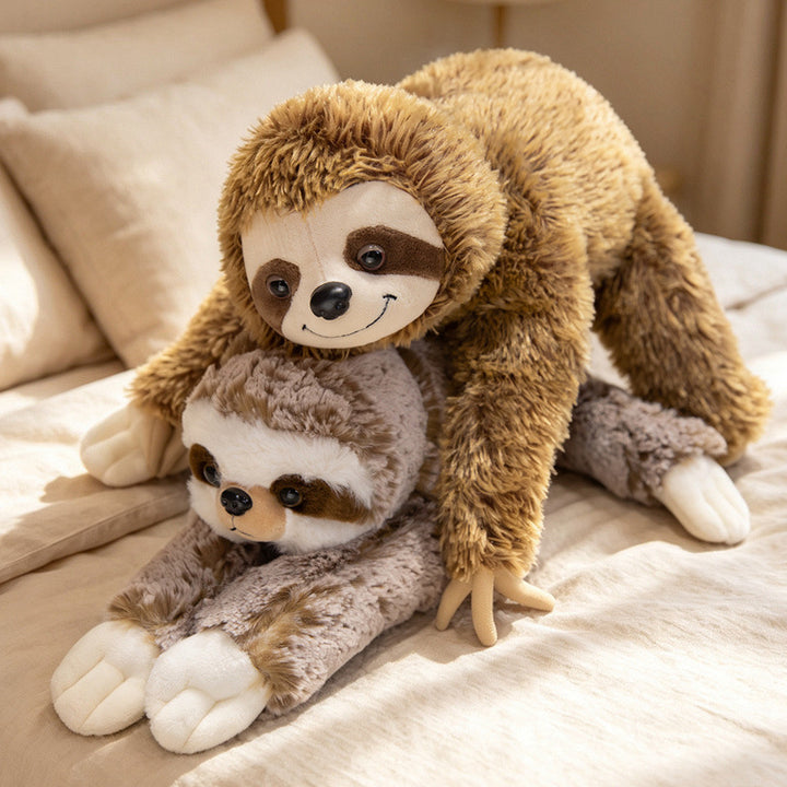 Plush Lifelike Crawling Sloth Cuddle Pillow Kalsten