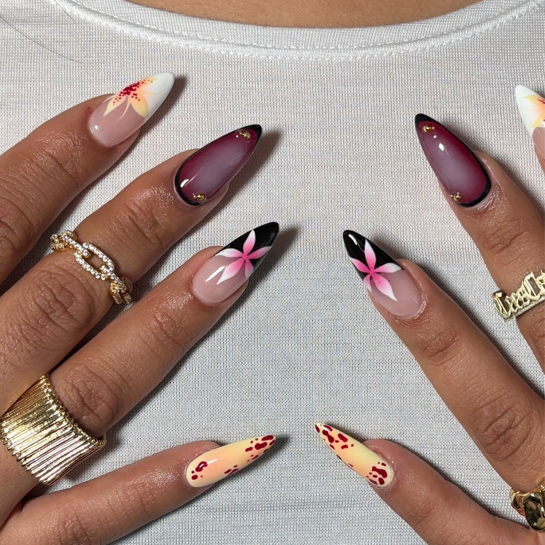 Artistic Stiletto Press-On Nail Collection