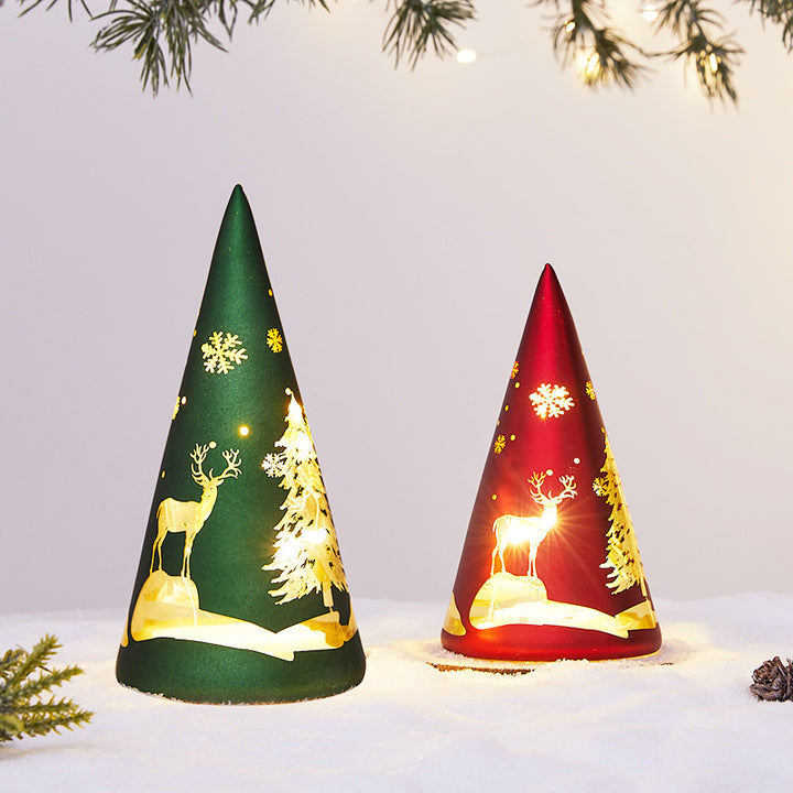 Decorative LED Christmas Tree Lantern