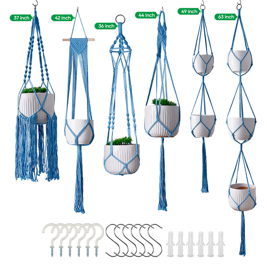 Macramé Plant Hanger Set