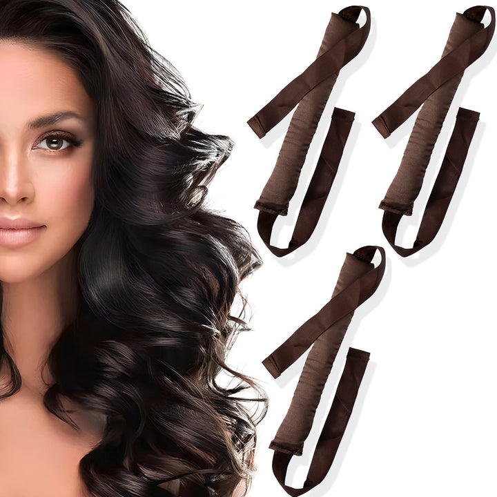 Heatless Hair Curling Ribbon Set
