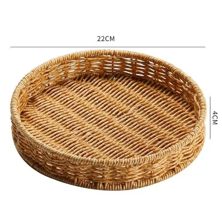 Round Woven Storage Tray Kalsten