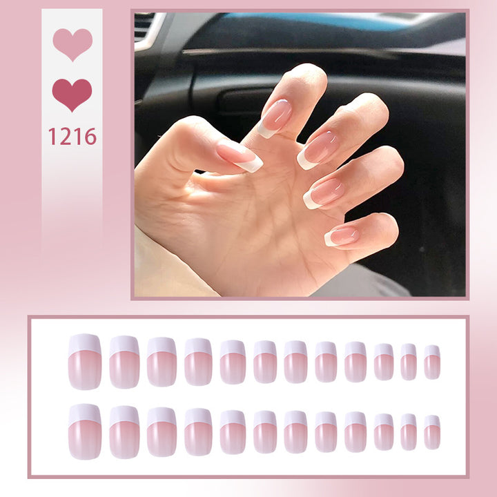 Minimalist Press-On Nail Art